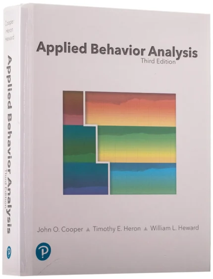 Applied Behavior Analysis 3rd Edition ABA Hardcover