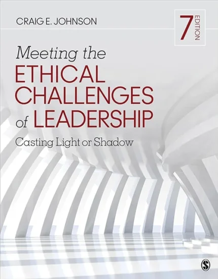 Meeting the Ethical Challenges of Leadership: Casting Light or Shadow, 7th Edition book cover
