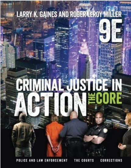 Criminal Justice in Action book cover