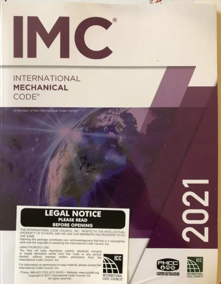 International Mechanical Code (IMC) 2021 Edition
