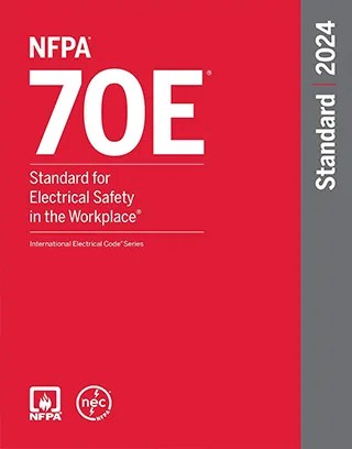 NFPA 70E Standard for Electrical Safety in the Workplace, 2024 Edition book