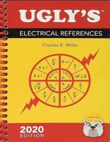 Ugly's Electrical References 2020 Edition spiral-bound textbook for electricians and students"